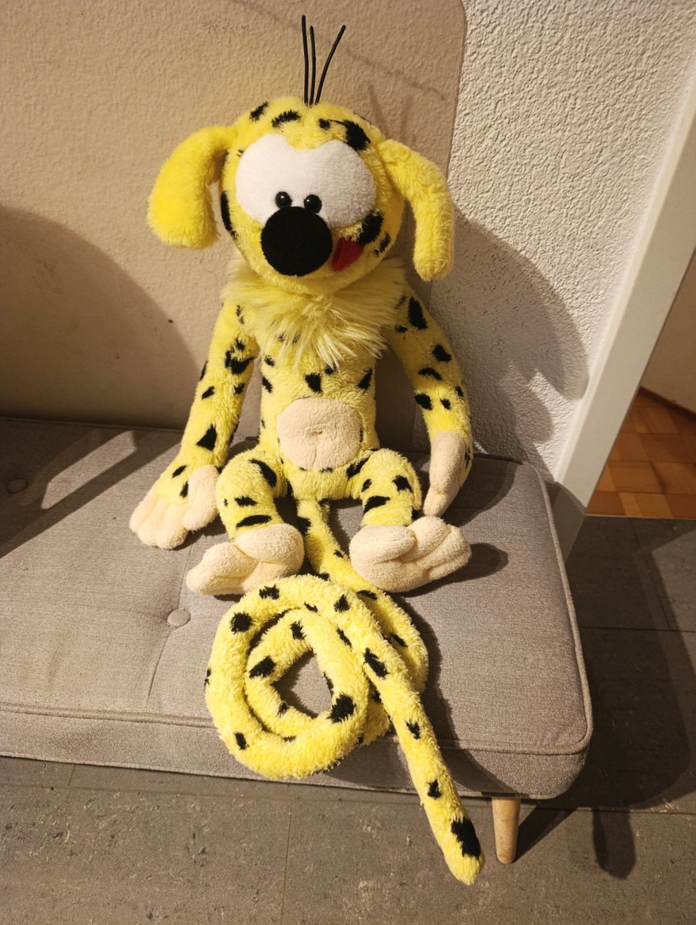 Disney Spielzeuge: Originales Plüschtier Marsupilami mit langem Schwanz – Gebraucht aus Wil SG von Donaldus 1