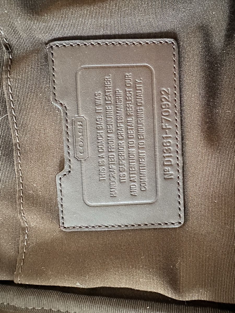 Coach Borse: Coach Crossbody Tasche Gross – Usato da Zürich venduto da rosolli 6