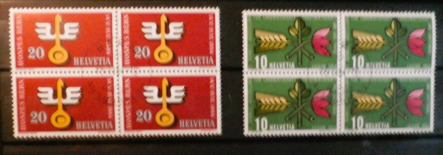 Tutti i francobolli: CH 1954 Werbemarken ET – Usato da Kehrsatz venduto da Bernherb2 1