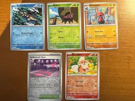 Pokemon Reverse Karten Set (Versand gratis)