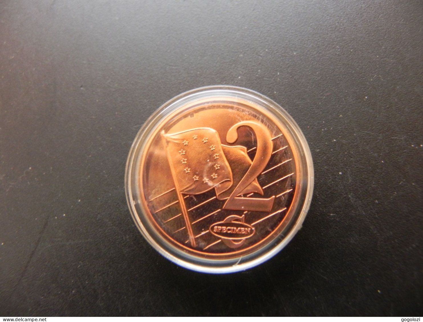 Medaillen: Medaille Probe Monaco 2 Cents 2005 – Gebraucht aus Biel/Bienne von Gogolozi 1