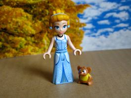 Lego Cinderella & Gus die Maus Minifigur in Friendsgrösse  N