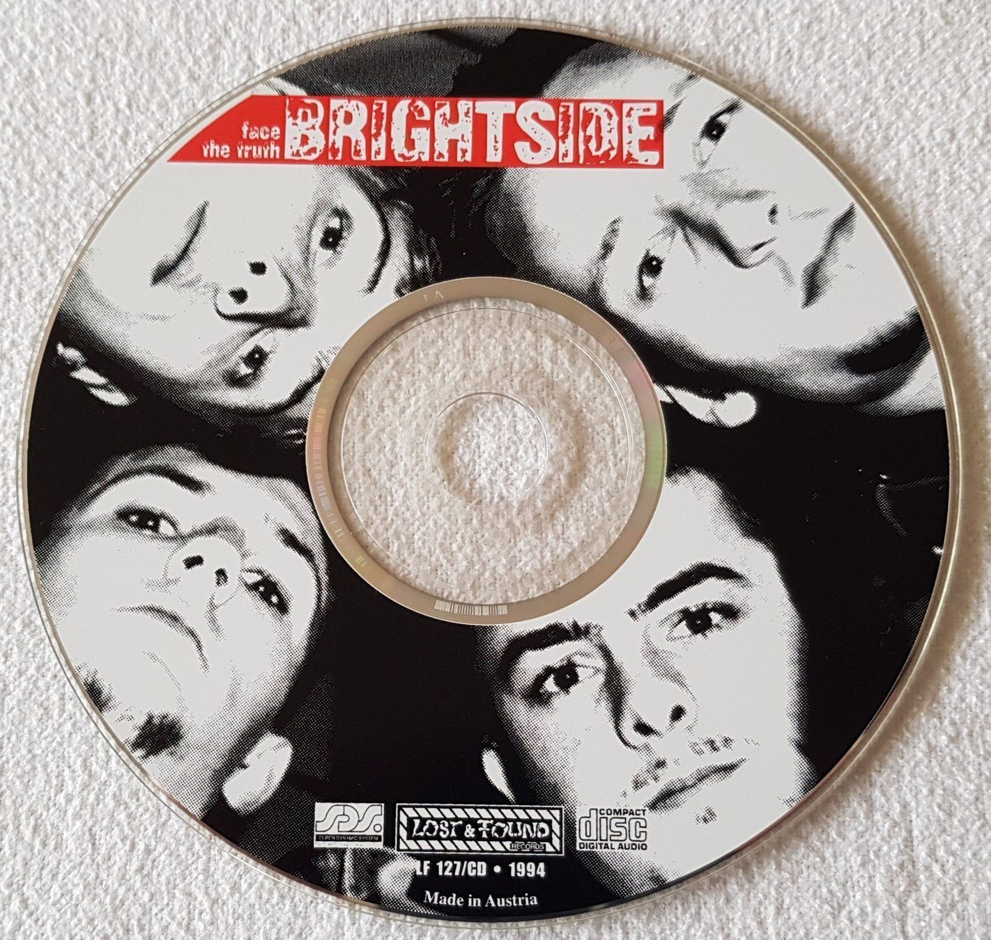 CD: Brightside – Face The Truth - CD - 1994 - First Press – Usato da Uster venduto da Zardodel 2