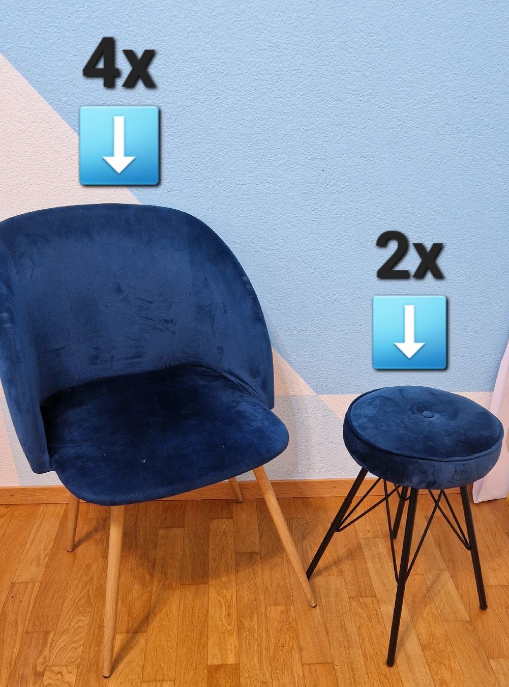 Livique Tischset: Esszimmerstühle Livique – Gebraucht aus Ottenbach von Peerspace_ZG