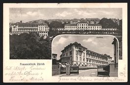 AK Zürich, Frauenklinik, Neubau, 1921