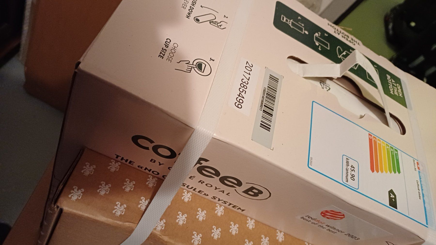 Coffee B Macchine per caffè & Macchine per espresso: Kaffeemaschine CoffeeB Globe, weiss – Nuovo e nell'imballaggio originale da Horgen venduto da Andreas61 2