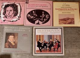 20 LpS mit Streichquartetten von Beethoven
