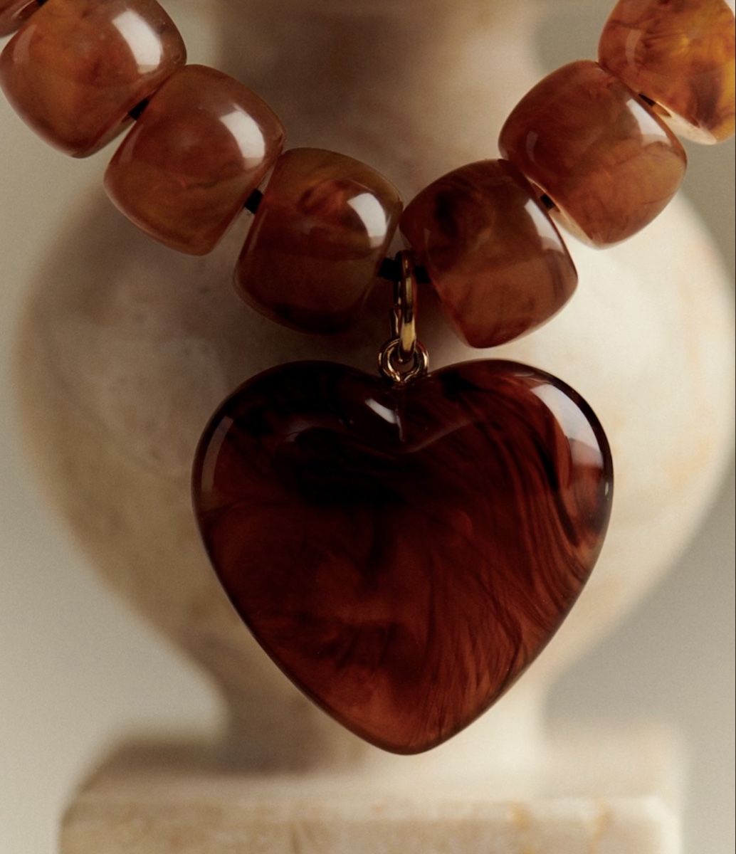 Sezane Catenine: Collier SÉZANE perles cœur – Nuovo (secondo la descrizione) da Vernier venduto da citronelle01 3
