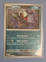 Pokemon Karte Darkrai reversholo rear, englisch, obf