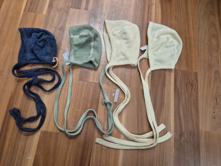 1 Baby Mütze, Wolle Engel verschiedene Grössen K25