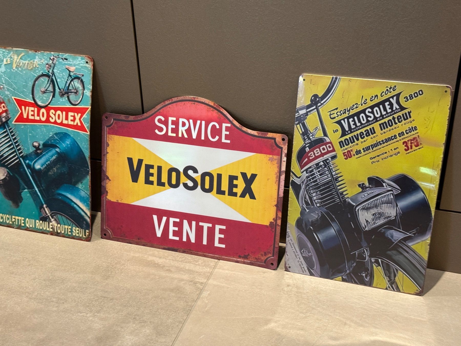 Solex Schilder: Ab 1.- CH /%% Velo SOLEX Design Vintage Tafel NEU ! SCHILD! – Neu und originalverpackt aus Seon von Aaargauer01 4