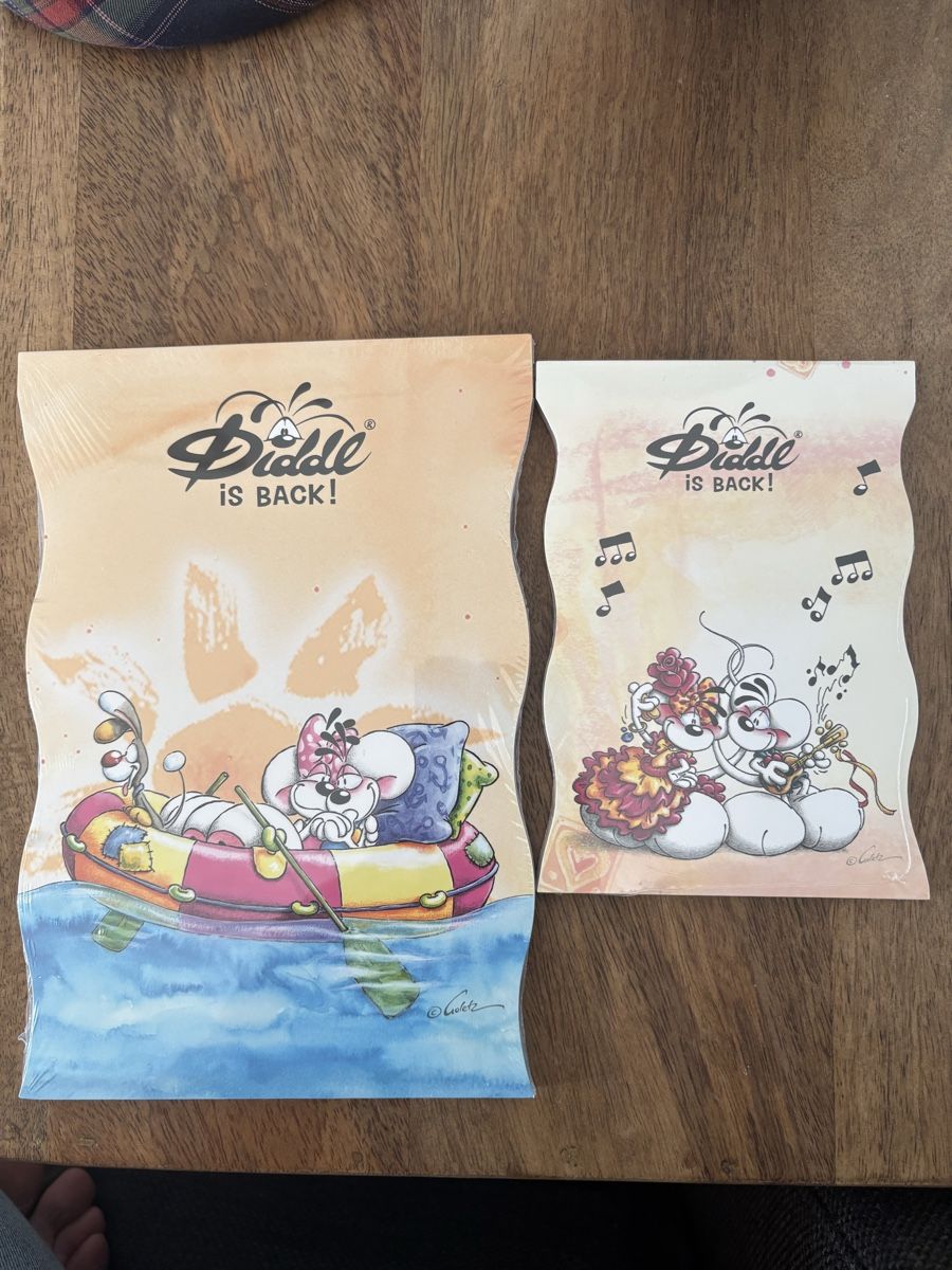 Blocs de correspondance: Diddl is back Block Set – Neuf avec emballage d'origine à Baar par ann_cw2g 1