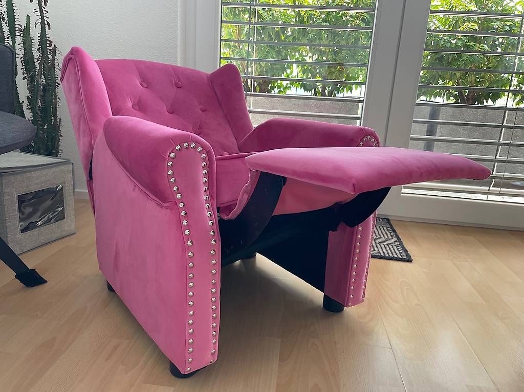 Poltrone: Kinder-Relax-Sessel in lila – Usato da Thayngen venduto da mha77 2