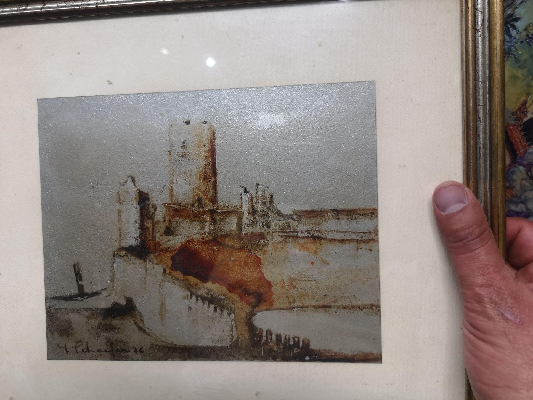 Gemälde: Peinture originale signée et datée 76 – Gebraucht aus Genève von Qanil77 3