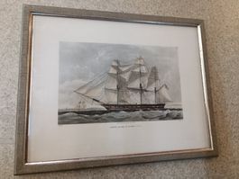 A Frigate (new Class) of 36 Guns Knell 1840