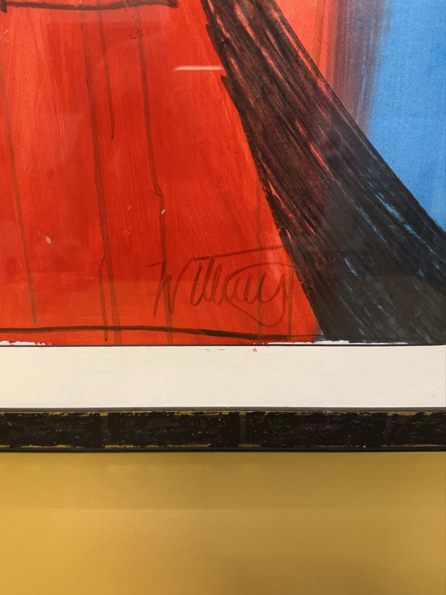 Gemälde: Aquarell Hand signiert Bild  – Gebraucht aus Schlieren von Freundlich02 3