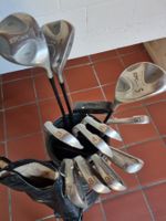 Set mit Golfschlägern gebraucht