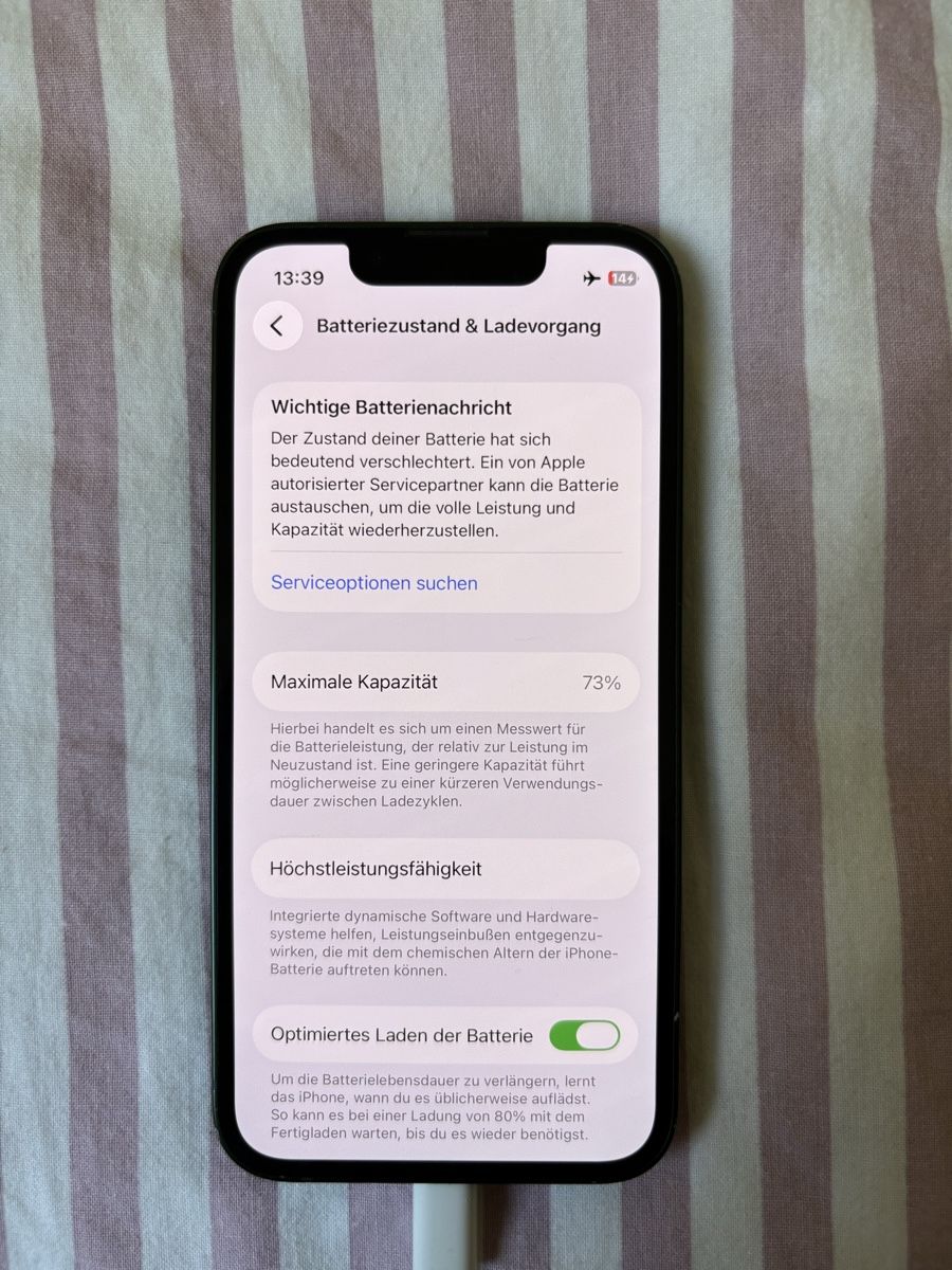 Apple Handys / Smartphones: Iphone 13mini 128GB green – Gebraucht aus Zürich von lin_6fnd 8