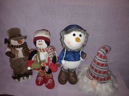 Winter Dekoration Figuren