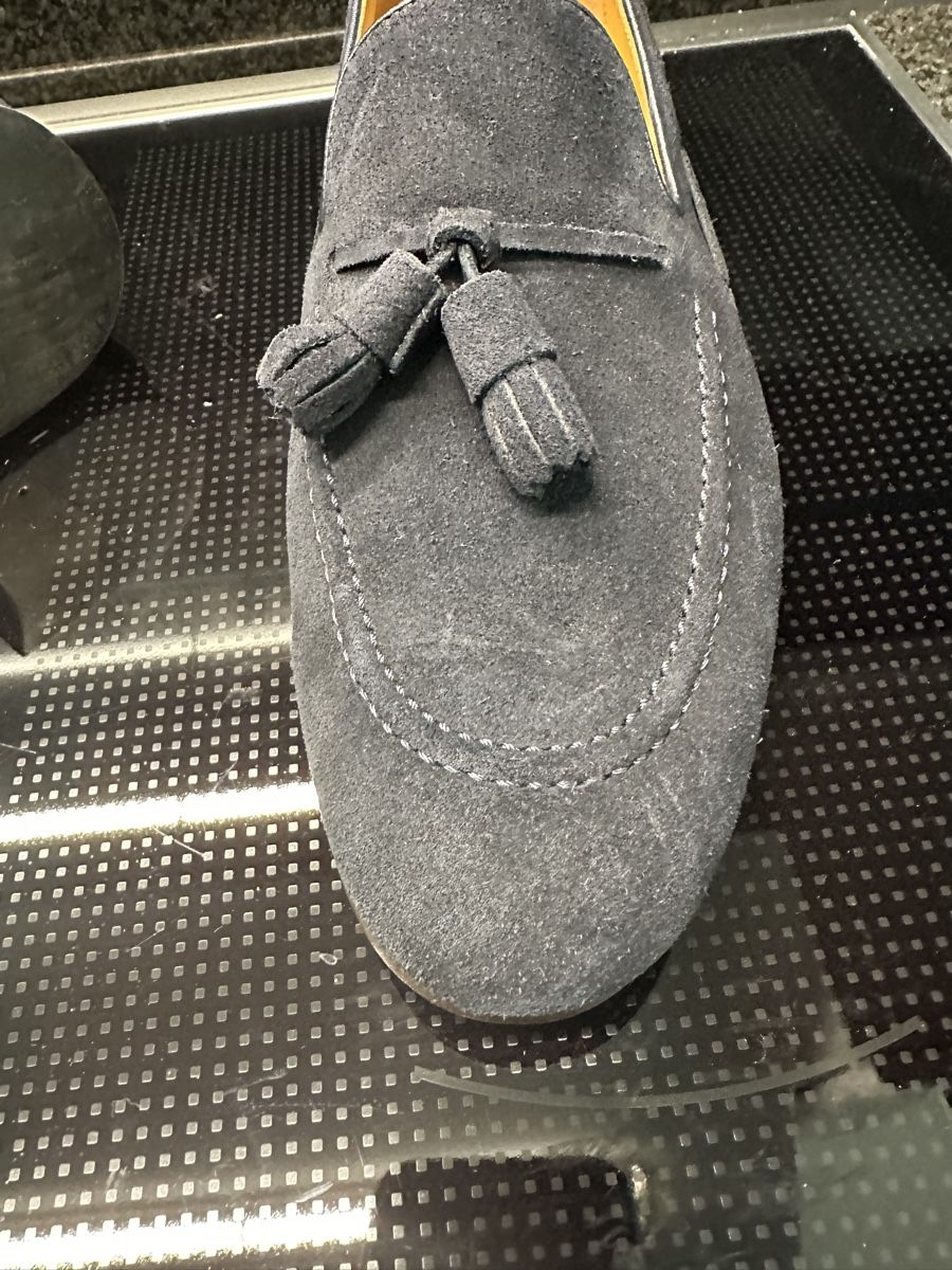 Scarpe da uomo: neuer preis Herren Loafers Dunkelblau Wildleder  41 – Nuovo (secondo la descrizione) da Stansstad venduto da Dalmatinerhjf 7