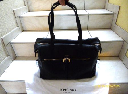KNOMO LONDON BUSINESSTASCHE SCHWARZ NEU