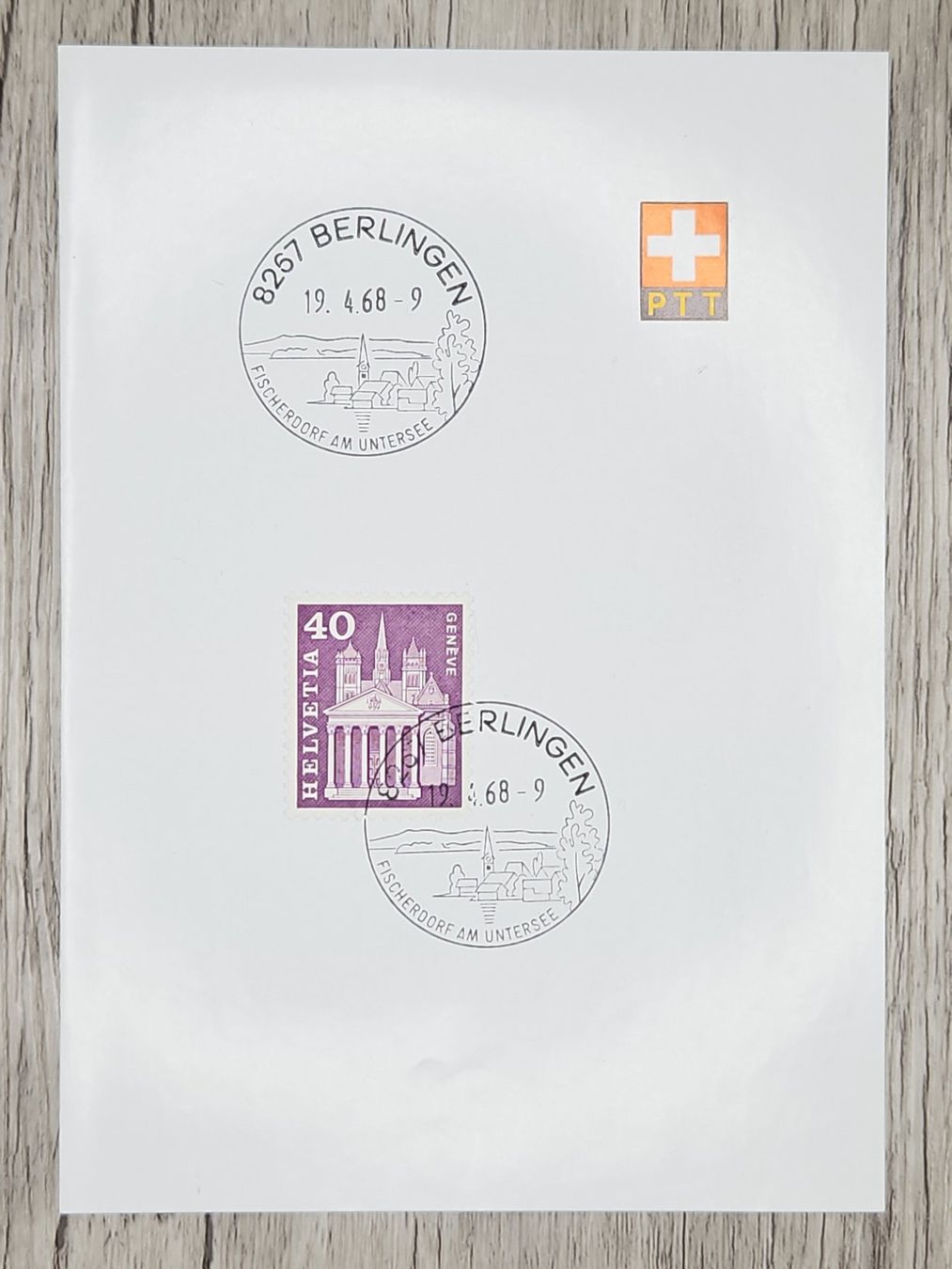 Tutti i francobolli: CL21 PTT Suisse 1968 – Usato da Cousset venduto da Patrick_Collections