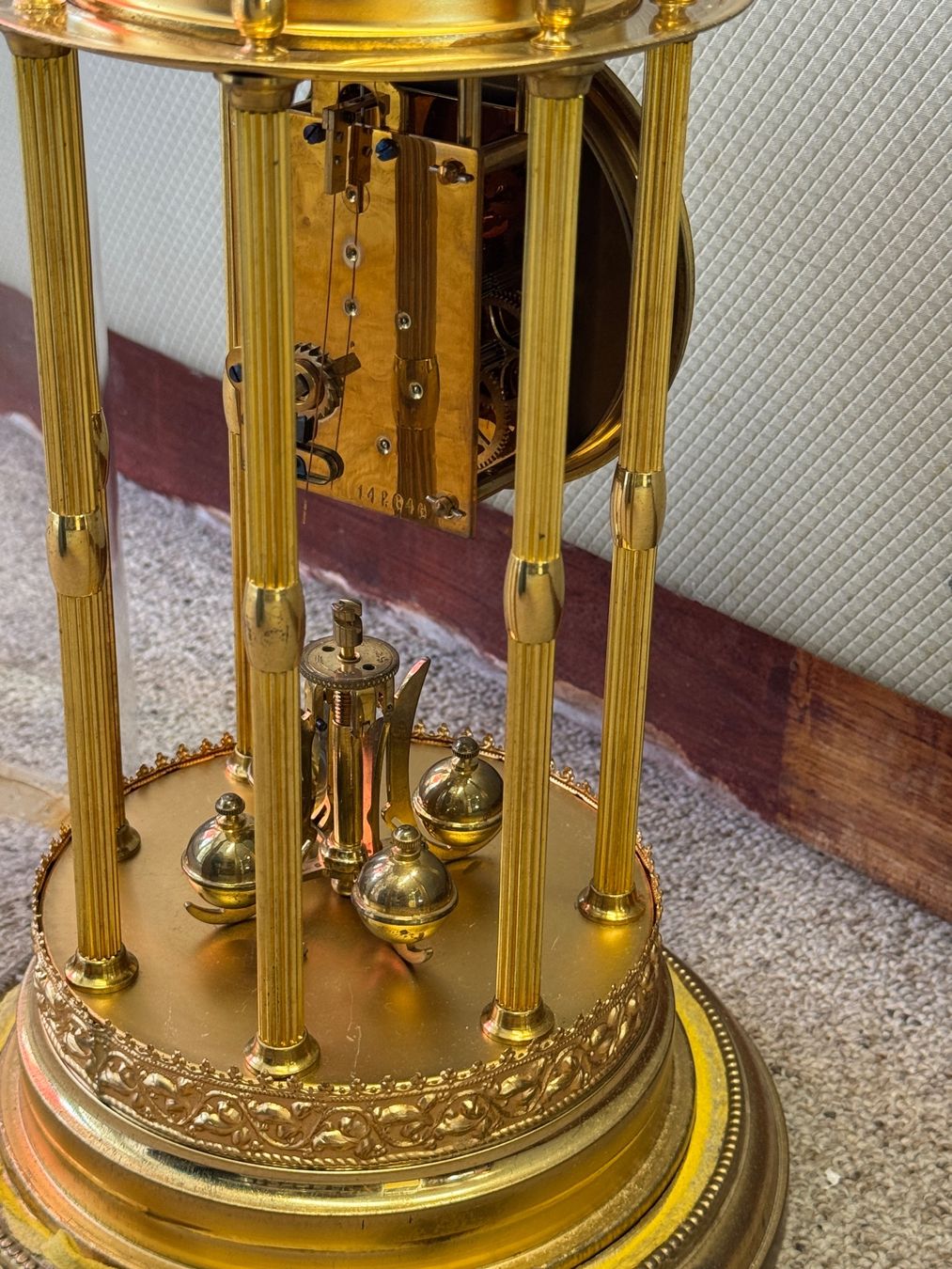 Orologi da terra & Orologi da parete: mechanische Drehpendel Uhr – Usato da Schönenwerd venduto da Comtoise 3