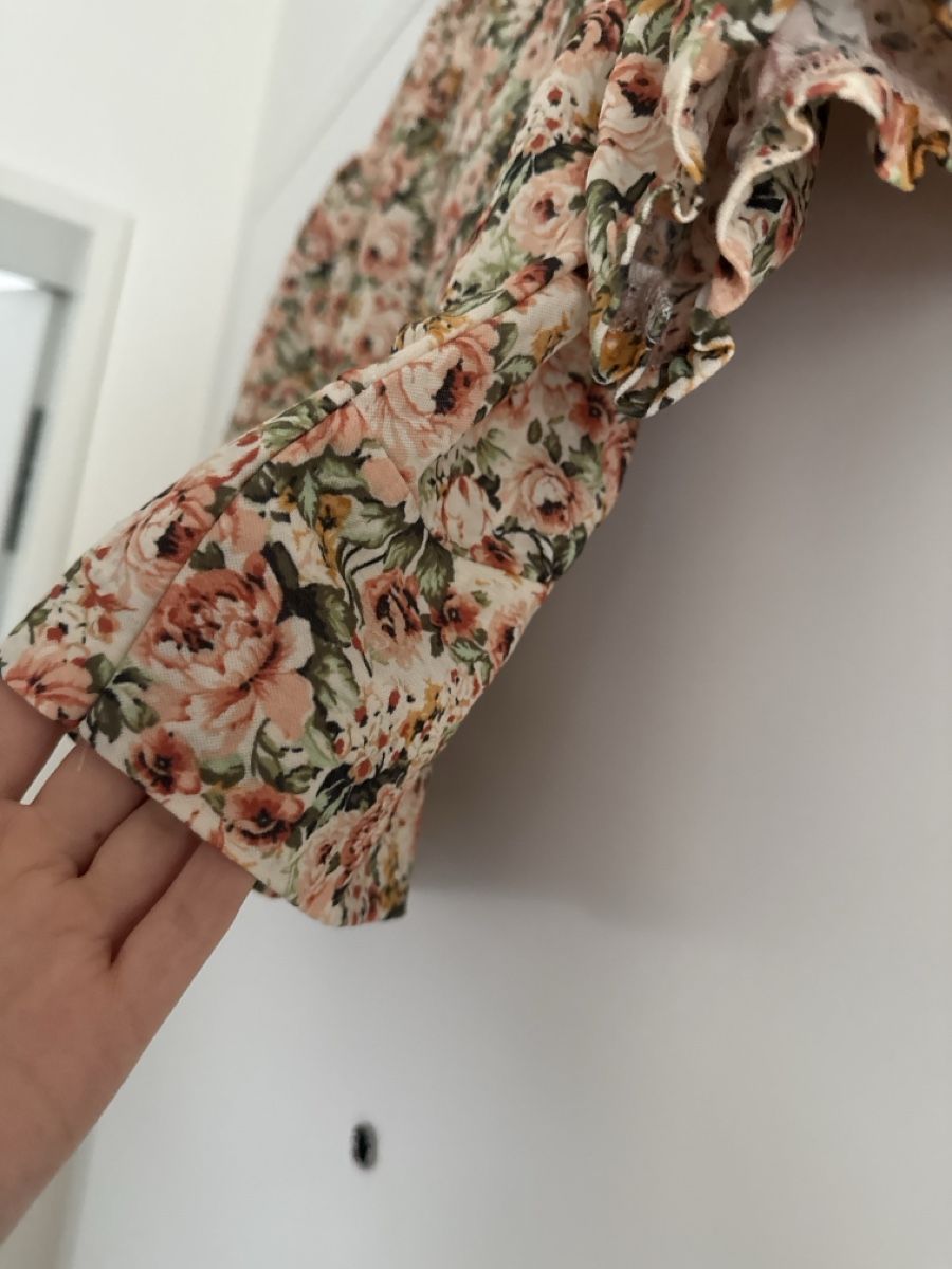 Zalando T-shirt: Tshirt Bluse Flowerprint – Nuovo (secondo la descrizione) da Kriens venduto da g_b_mk7j 8