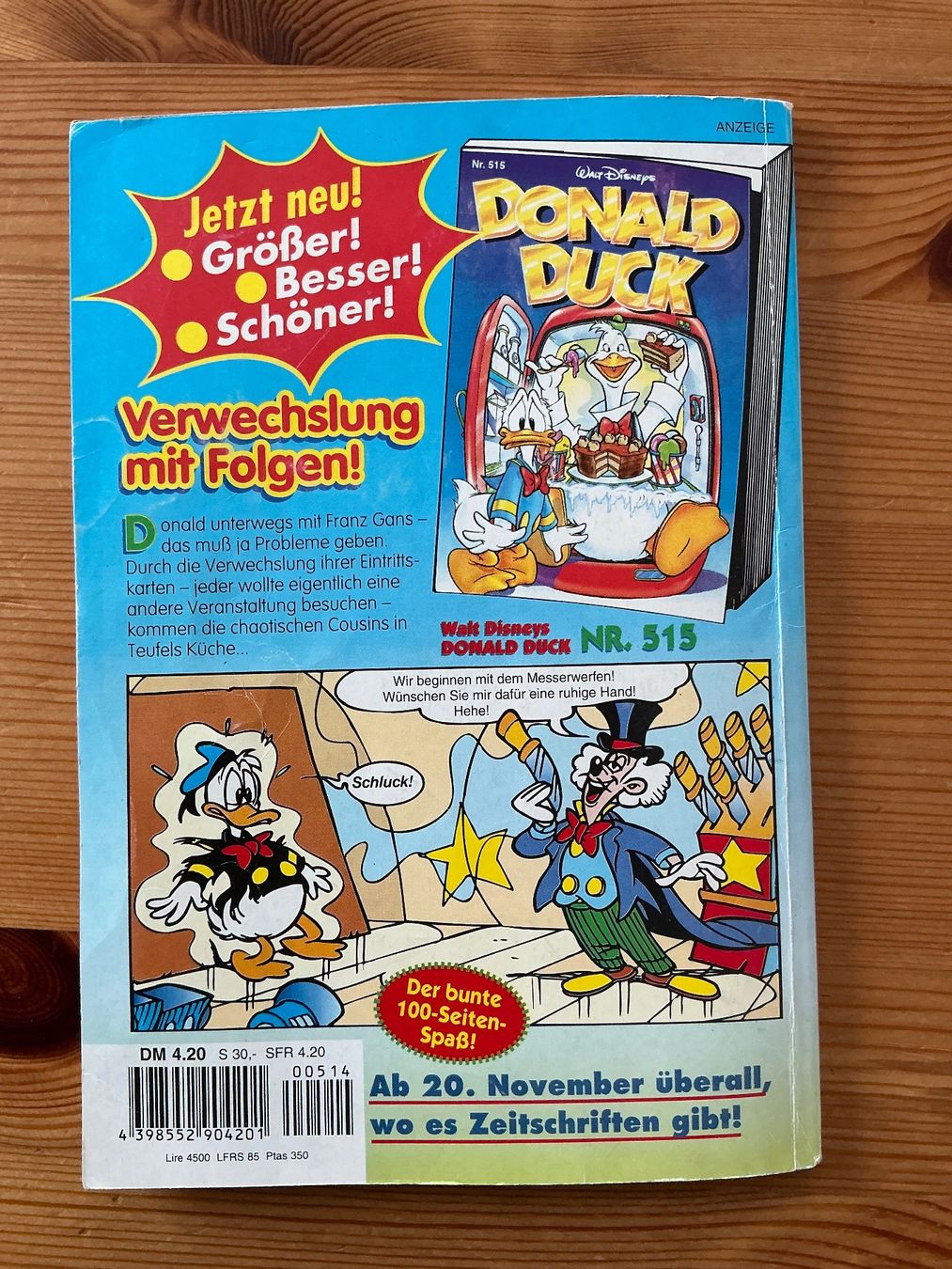 Fumetti: Taschenbuch Donald Duck 514 – Usato da Aesch BL venduto da Fortexx 1