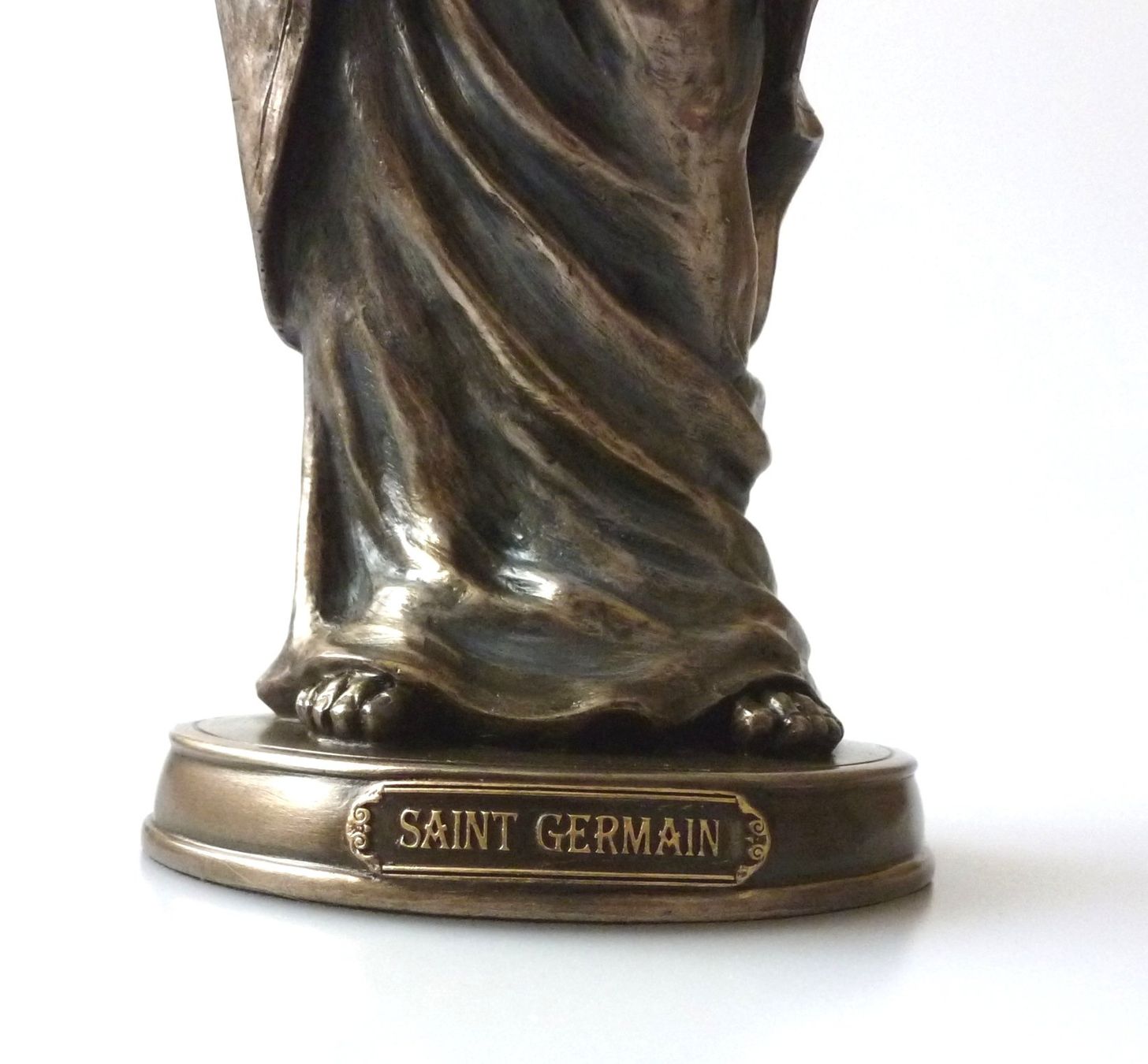 Statuette: Saint Germain - Kunstharz-Figur – Nuovo e nell'imballaggio originale da Mauren venduto da Yeelen 7