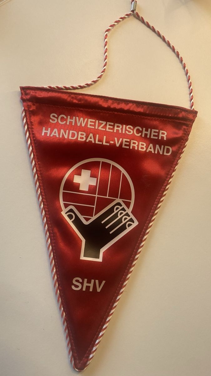 Bandiere: Originalwimpel Schweizerischer Handball - Verband SHV – Nuovo (secondo la descrizione) da Stetten SH venduto da Christian_Stetten 1