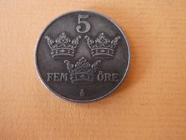 Schweden 1947, 5 Oere