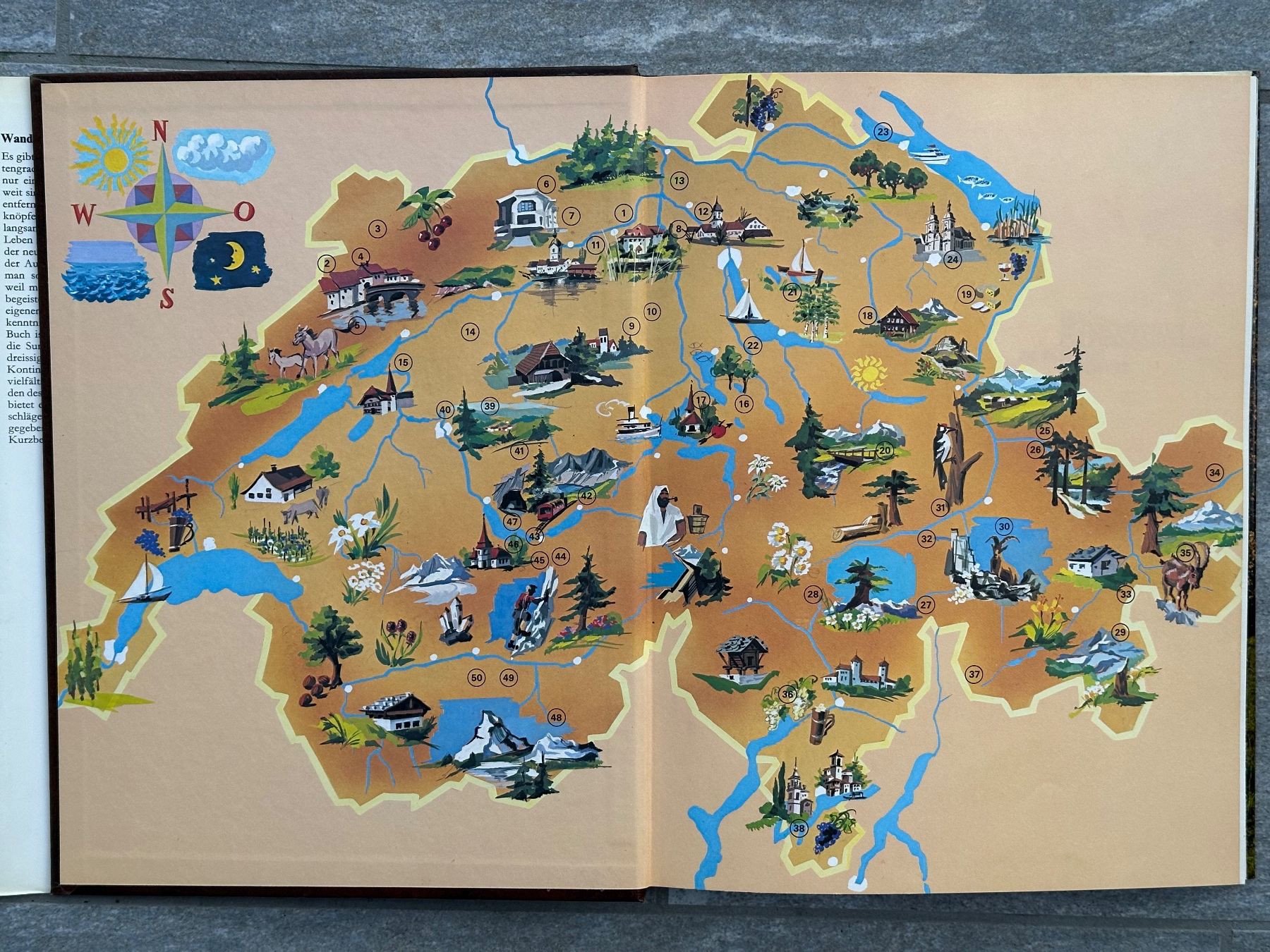 Libri: Die schönsten 50 Wanderungen durch die Schweiz – Usato da Obstalden venduto da Porco13 2