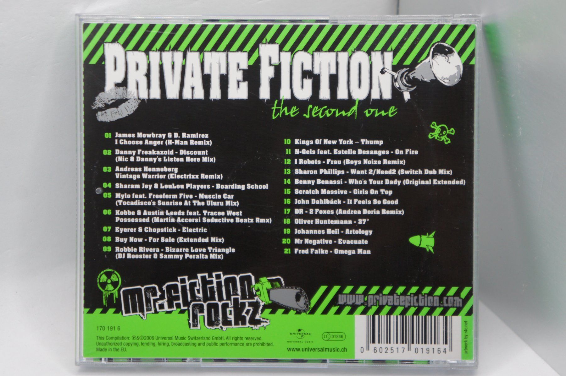CD: CD Private Fiction - Mr. Fiction Rockz – Usato da Ernetschwil venduto da luisvonerni 1