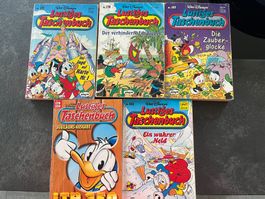 5 LUSTIGE TASCHENBÜCHER WALT DISNEY  DONALD DUCK, MICKY MAUS