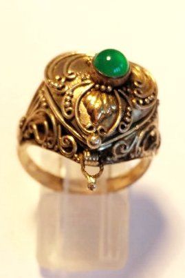 Anelli: Dosen Fingerring mit Smaragd – Nuovo (secondo la descrizione) da Zürich venduto da adriben 6