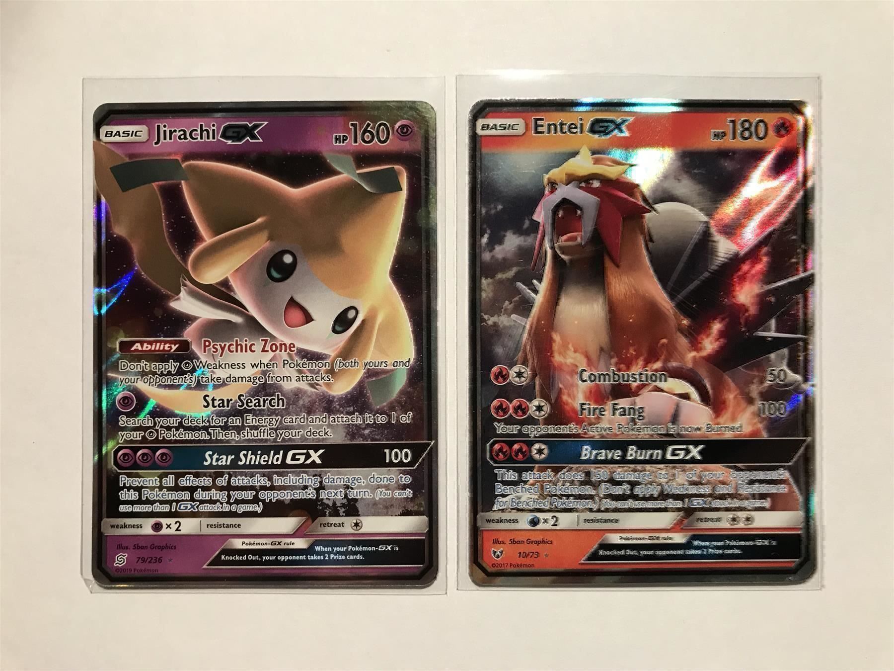 Pokémon Carte collezionabili: GX Set: Entei & Jirachi – Nuovo (secondo la descrizione) da Hagendorn venduto da Pokecollectorch