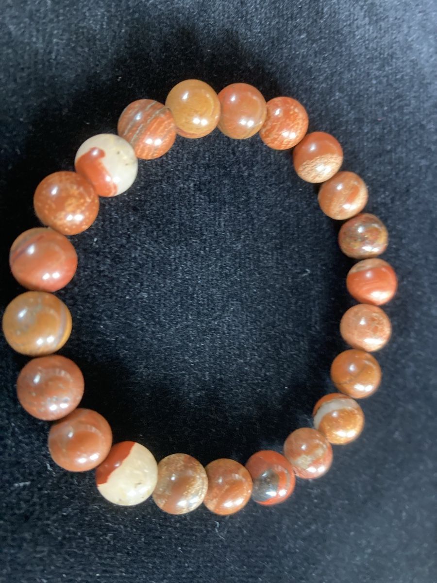 Bracciali & Braccialetti: Echtes Heilstein Perlen Armband Jaspis – Usato da Brienz BE venduto da _joeG_237 1