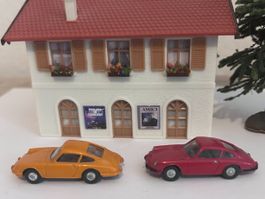 Wiking 2 x Porsche 911 Coupe