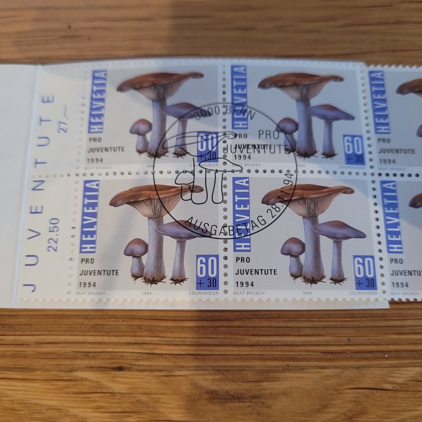 Tutti i francobolli: Markenheftchen Carnet De Timbre Pro Juventute 1994 – Usato da Biel/Bienne venduto da Destockweb 2