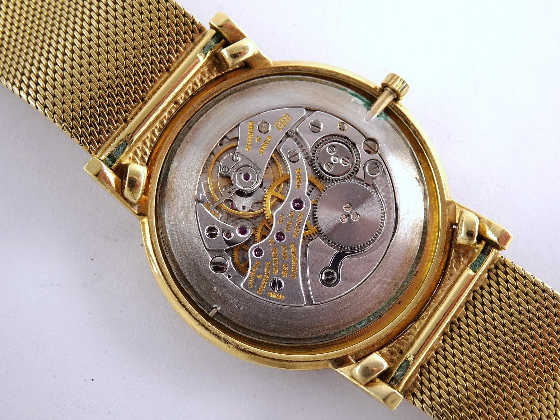 Vacheron Orologi: VACHERON CONSTANTIN ULTRA THIN 18K REF. 6351 HANDAUFZUG – Usato da Zürich venduto da SWISSTIMEARTS-AG 9