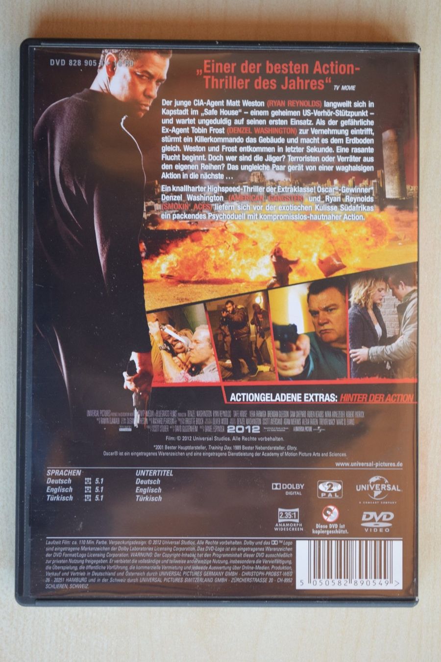 Tous les DVDs: SAFE HOUSE/NO ONE IS SAFE (160) – D'occasion à Reutigen par DONDON55 1