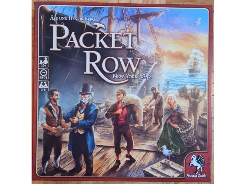 Giochi: Brettspiel "Packet Row" – Usato da Zürich venduto da Desmond01