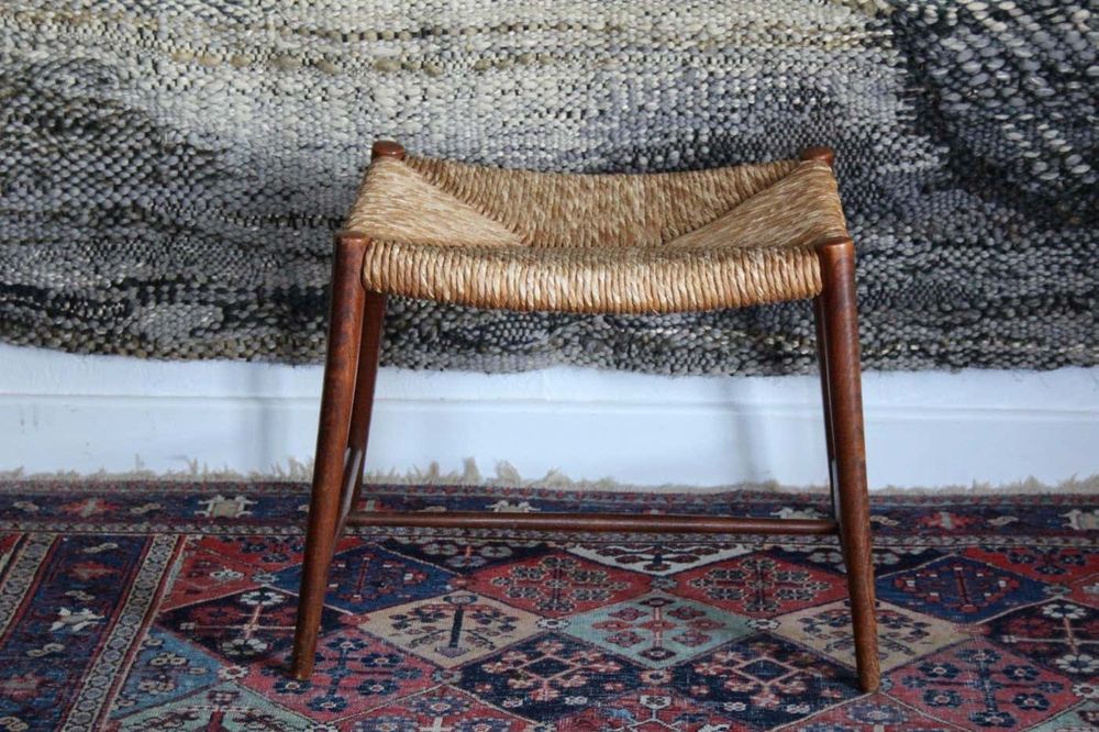 Wood and straw stool (Gebraucht) in Vessy für CHF 195 – mit Lieferung ...
