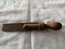 Altes Werkzeug Säge mit Holzgriff Rarität für Sammler 