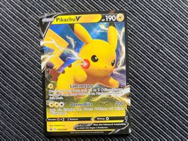 Pokemon Pikachu V Promo Shining Fates near Mint
