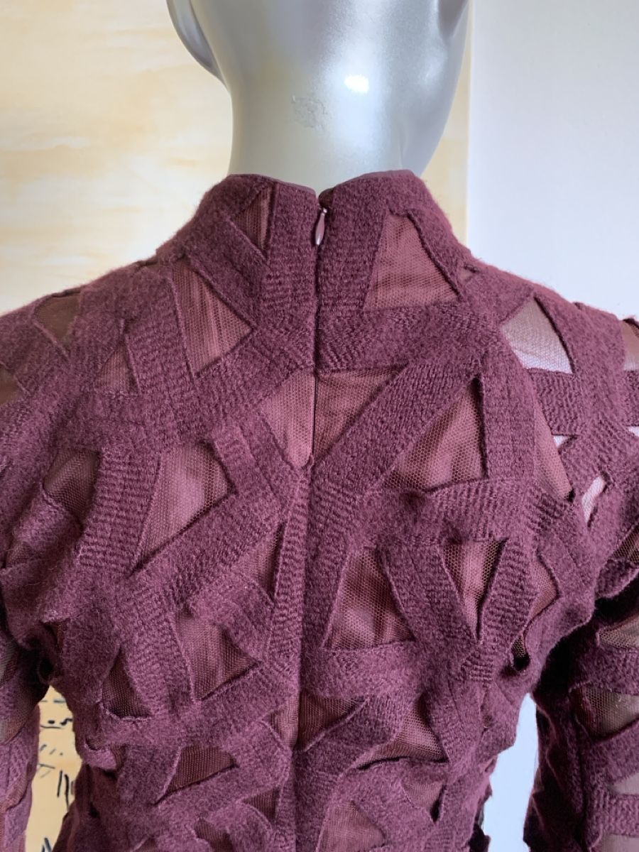 Akris Vestiti: AKRIS: Extravagantes Kleid mit Spitzen und Seidenfutter,  36 – Usato da Luzern venduto da paulablue 4
