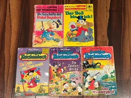 5 LTB: Nr. 71, 89, 117, 183, 185 Lustiges Taschenbuch