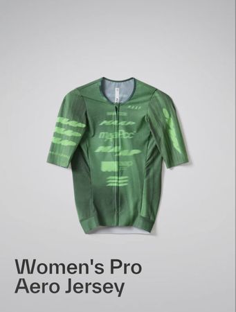 MAAP Pro Aero Jersey - Size L - Green Cycling Shirt