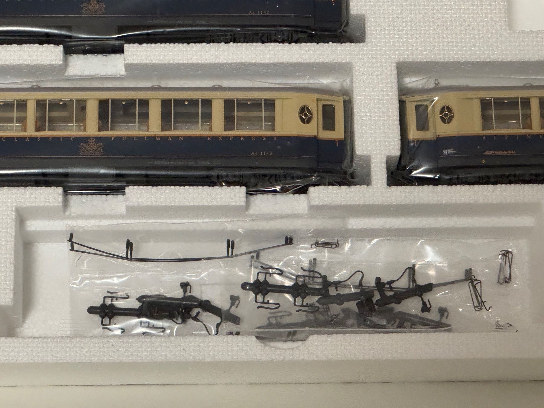 Bemo H0m RhB 7272 140 As 1142-1144 Salonwagen Pullmann (Gebraucht) in ...